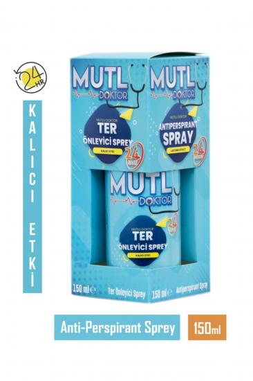 Mutlu Doktor Ter Önleyici Sprey(ORJİNAL)150ml