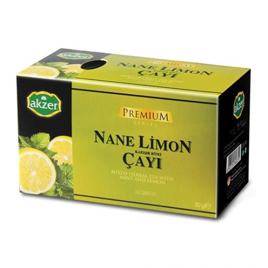 Akzer Nane Limonlu Çay