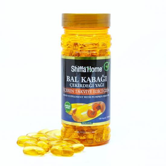 Bal Kabağı Çekirdeği Yağı Softjel- Kabak ÇEkirdeği 