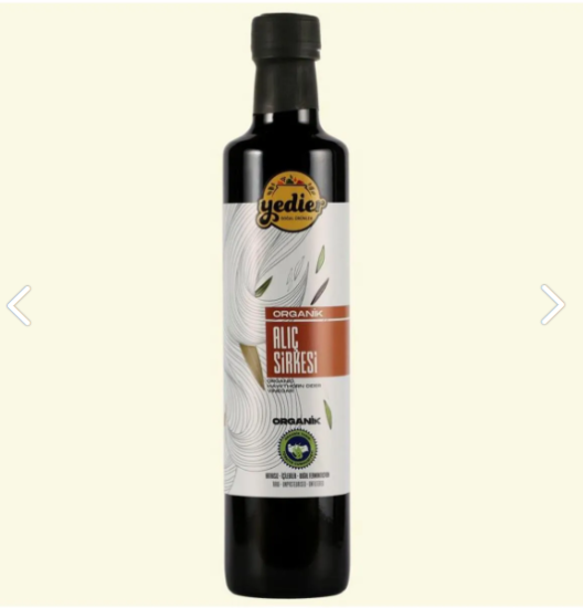 Organik Alıç Sirkesi 500 ml Saf Katkısız 