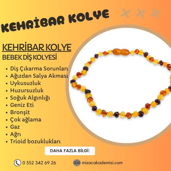 Bebek Kehribar Kolye